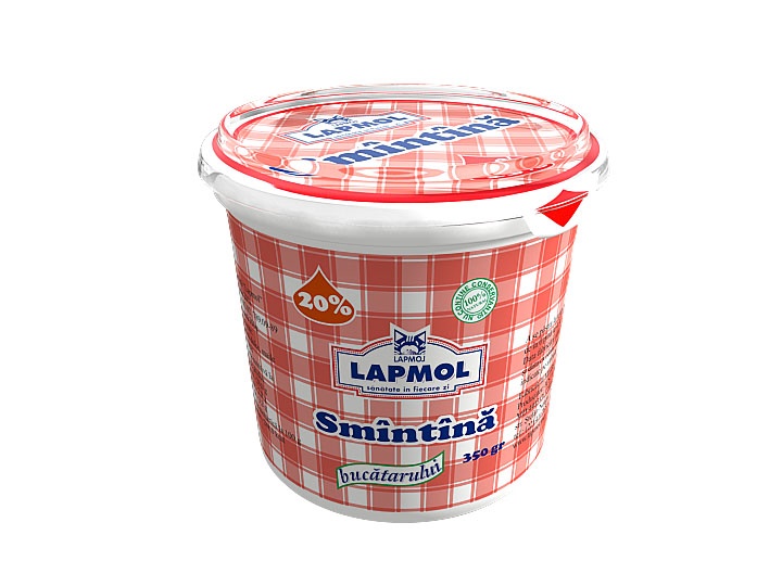 Сметана Lapmol 20% 350г