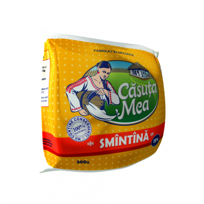 Сметана Căsuța Mea 15% 500г