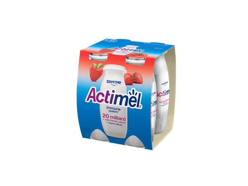 Актимель Йогурт Питьевой Клубника, 100г
