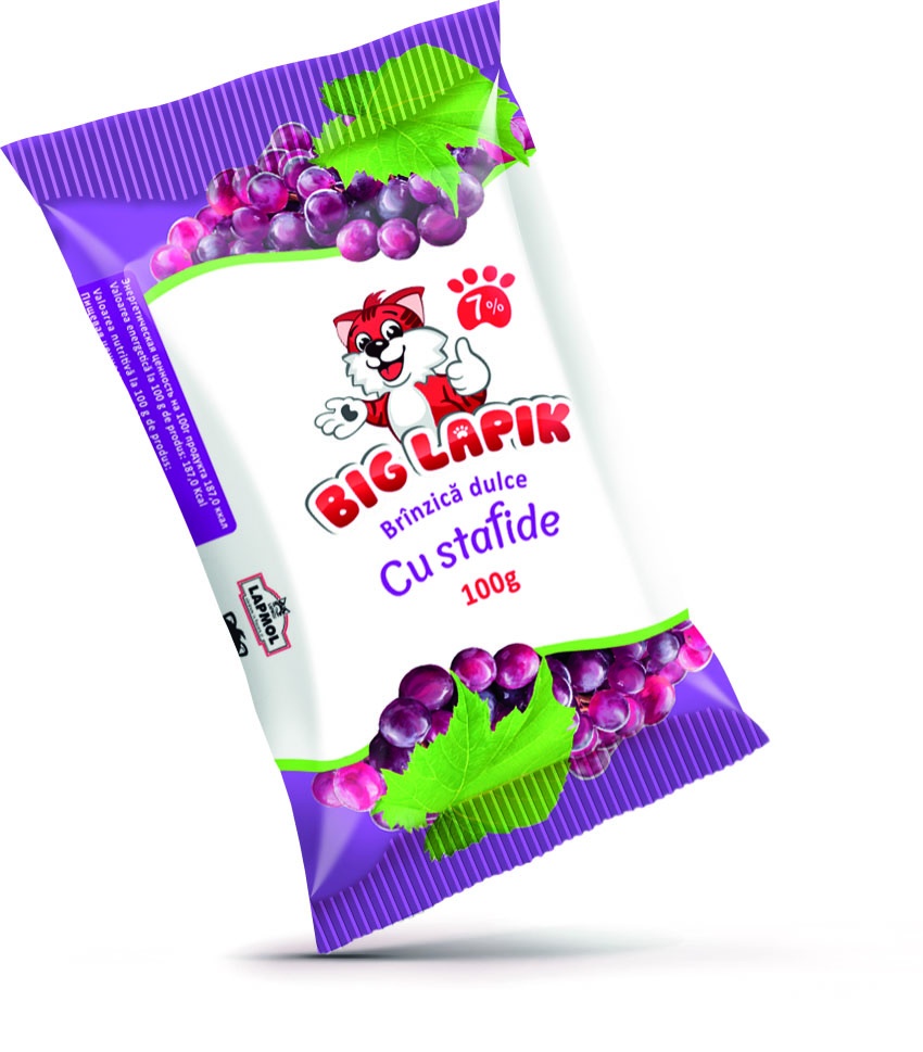 Сырок сладкий Big Lapik с изюмом