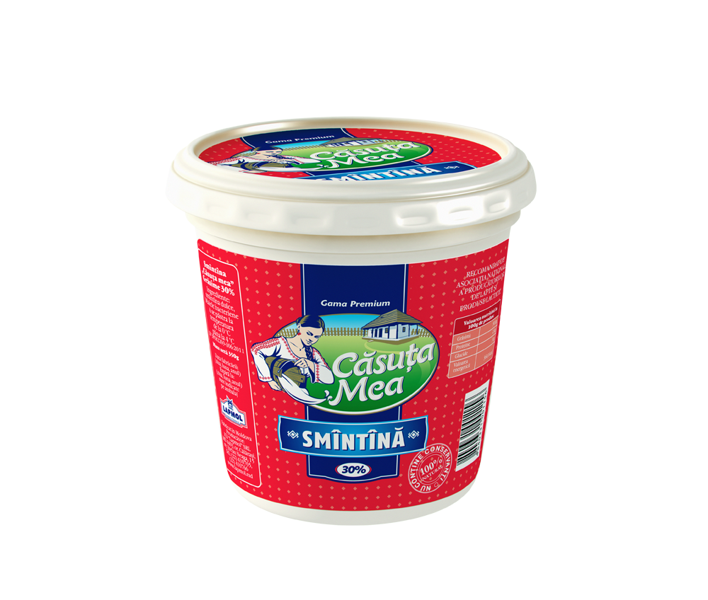 Сметана Căsuța Mea 30% 350г