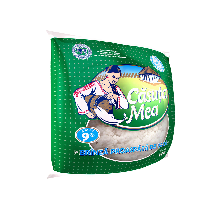 Творог Căsuța Mea 9%