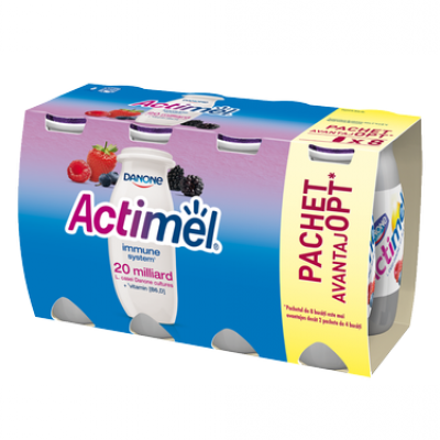 Актимель Йогурт Питьевой Лесные Ягоды, 100г ПРОМО